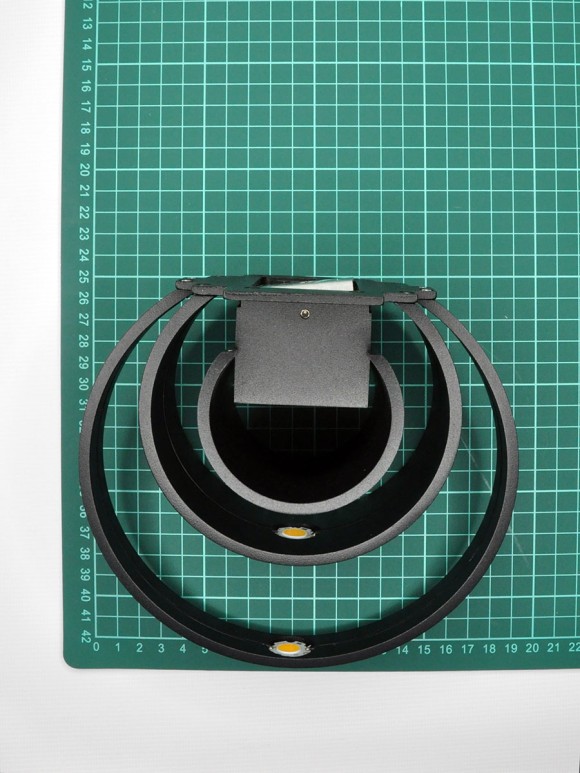 Настенный светильник Elvan GW-5809-10W-WW-Bk