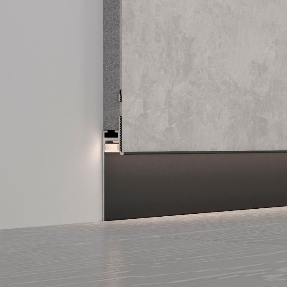 Профиль Arlight PLINTUS-FANTOM-H35-2000 BLACK 043665