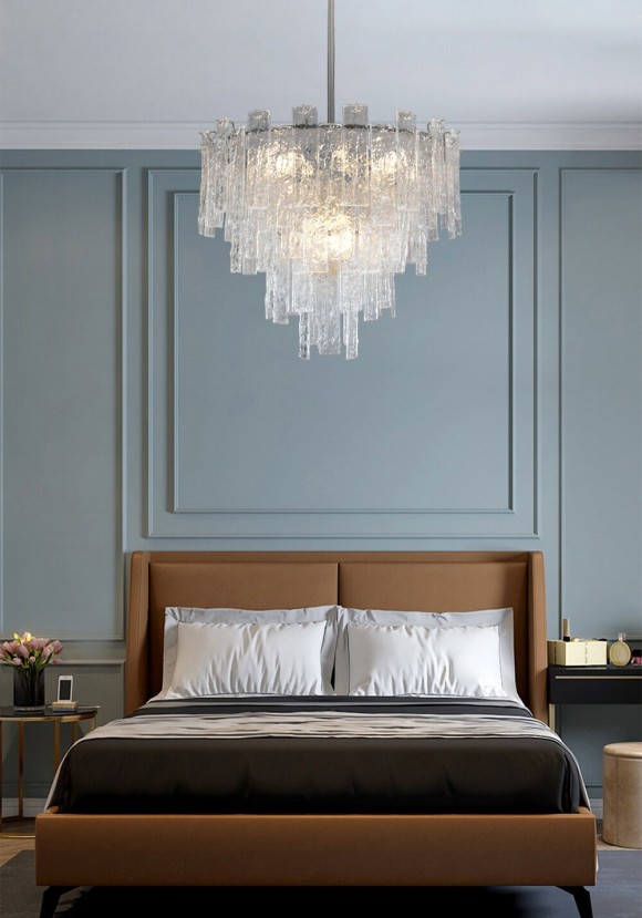 Подвесная люстра Delight Collection 5116-H680 L10 chrome