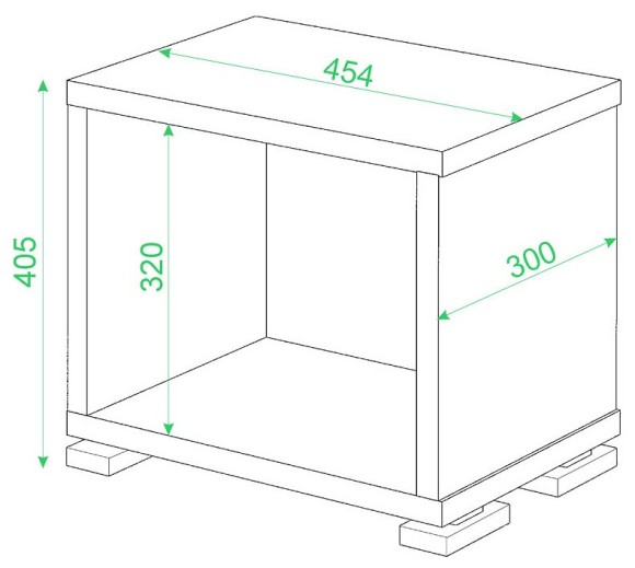 Стеллаж-колонка Домино СБ-15/1 MER_SB-15-1-NBE