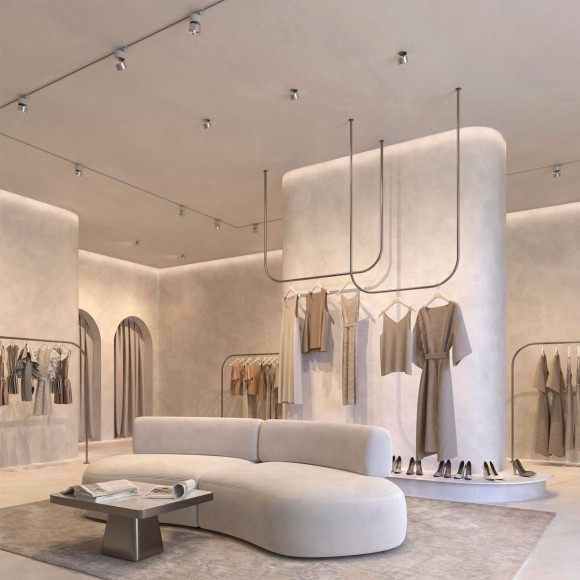 Трековый трехфазный светильник Arlight SP-PLURIO-TRACK-4TR-R77-9W Warm3000 038118