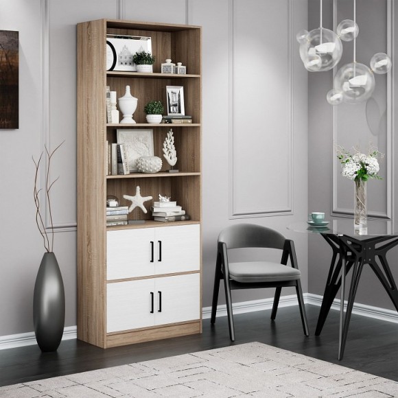 Стеллаж комбинированный Либерти-52-128 MAS_Liberti-52-DS-BT-128