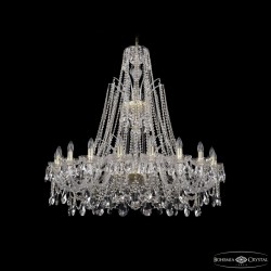 Подвесная люстра Bohemia Ivele Crystal 1411/20/400/XL-120 G