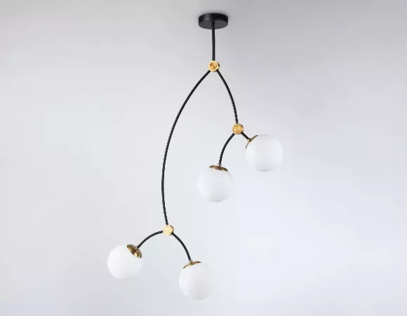 Люстра на штанге Ambrella Light Modern TR2575, Современный, Белый Люстра на штанге Ambrella Light Modern TR2575, Современный, Белый