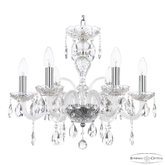 Подвесная люстра Bohemia Ivele Crystal 118/6/165 Ni