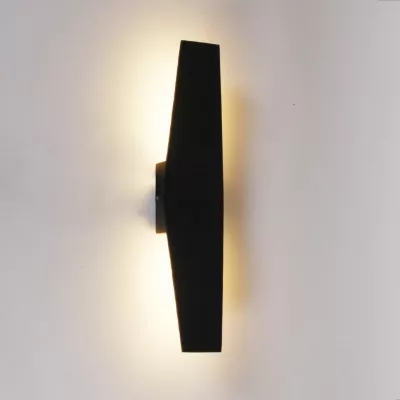 Уличный настенный светильник Reluce 86877-9.2-001JH LED2*6W BK