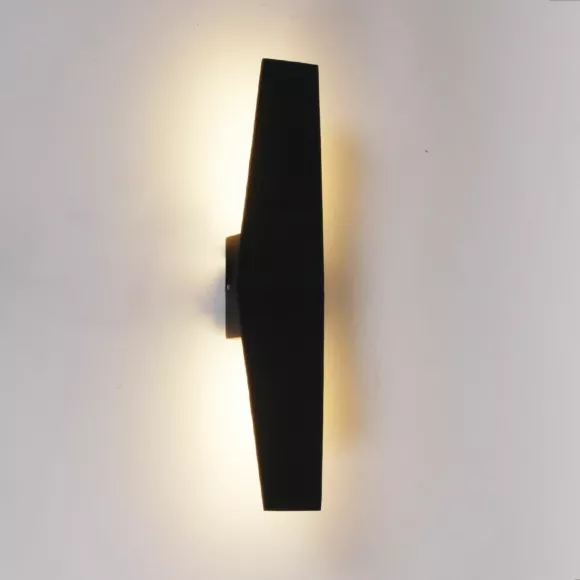 Уличный настенный светильник Reluce 86877-9.2-001JH LED2*6W BK