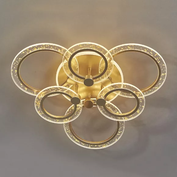 Потолочная светодиодная люстра Escada Enigma 10225/6LED Gold Потолочная светодиодная люстра Escada Enigma 10225/6LED Gold