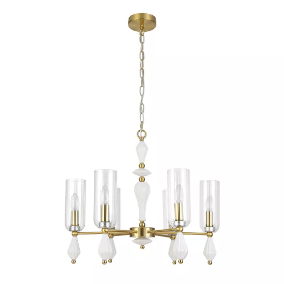 Подвесная люстра Lumion Neoclassi Galana 8428/6 Подвесная люстра Lumion Neoclassi Galana 8428/6