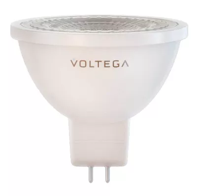 Лампа светодиодная Voltega GU5.3 7W 4000К прозрачная VG2-S1GU5.3cold7W 7063