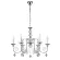 Подвесная люстра Escada Shine 678/6PL Chrome, Хром, Металл, Классика стиль