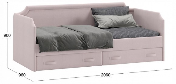 Кровать Кантри ТД-308.12.02 TRI_224160