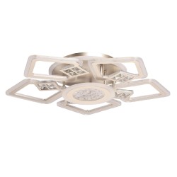 Потолочная светодиодная люстра с пультом управления De Markt Мадлен 424016107