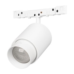 Трековый магнитный светильник Arlight MAG-MICROCOSM-SPOT-ZOOM-R38-5W Day4000 (WH, 10-55 deg, 24V) (IP20 Металл) 051806