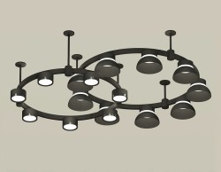 Комплект подвесного светильника Ambrella Light Techno Ring XR92221101 (A9222, A9227, C9238, C9232, N8113, N8141)