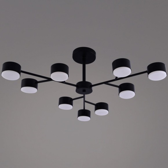 Люстра на штанге Reluce 03726-0.3-09 BK GX53