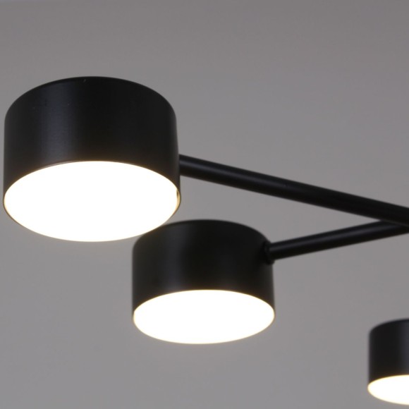 Люстра на штанге Reluce 03726-0.3-09 BK GX53