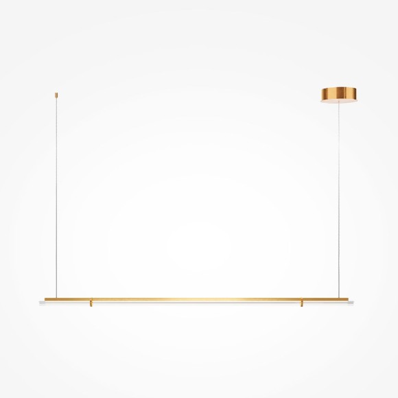 Подвесная светодиодная люстра Maytoni Plume MOD340PL-L28BS3K