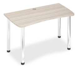 Стол офисный Домино Лайт СКЛ-Софт140МО MER_SKL-Soft140MO_K