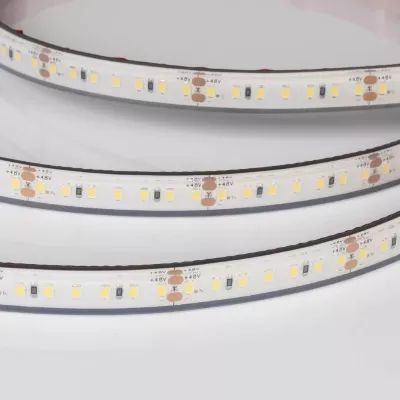 Светодиодная лента герметичная Arlight RTW-PFS-A140-12mm 48V Warm3000 (12 W/m, IP68, 20m) 057301