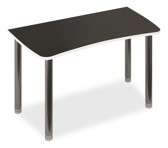 Стол офисный Домино Lite СКЛ-Софт140МО MER_SKL-Soft140MO-CHBE