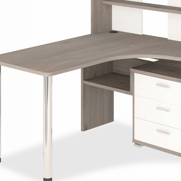 Стол компьютерный Домино Нельсон СР-133 MER_SR-133-NBE-PRAV