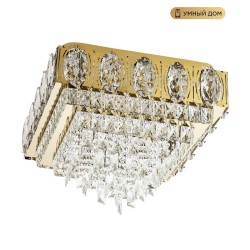 Потолочная светодиодная люстра LED4U L9438-500-500 GD с УД