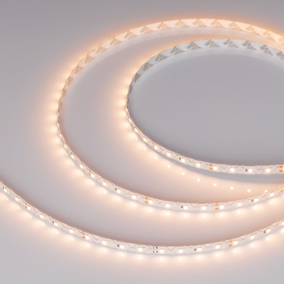 Светодиодная лента Arlight RZ-A80-8mm 24V Warm2700 (8 W/m, IP20, 2835, 5m) 046016