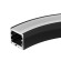 Алюминиевый профиль Arlight SL-ARC-3535-D320-A90 Black (дуга 1 из 4) 032676