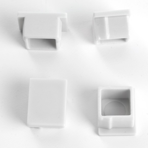 Заглушка без отверстия для профиля CAB261 (комплект 4шт) Feron LD372 48247