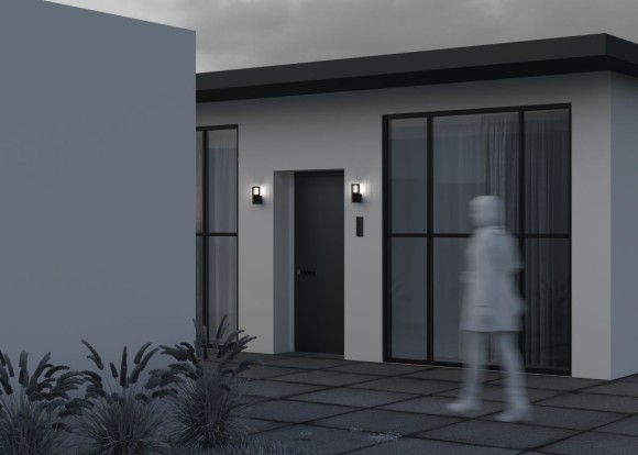 Уличный настенный светильник Maytoni Alura O492WL-01GF