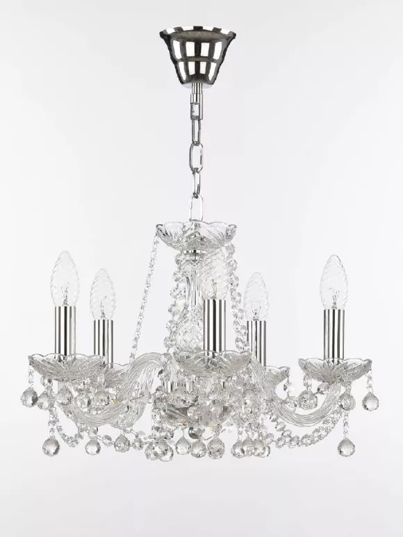 Подвесная люстра Bohemia Ivele Crystal 108/5/141 Ni
