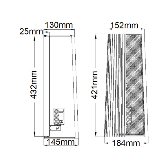 Настенный светильник Kichler Linara QN-LINARA1-BK