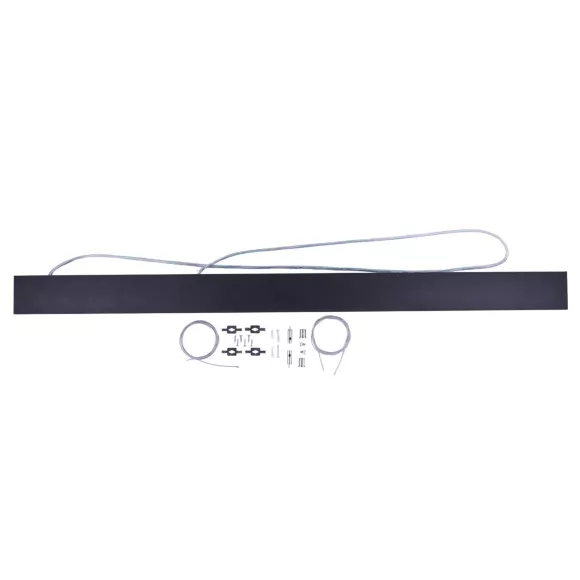 Линейный подвесной светильник Uniel UL-00013500 ULO-K10D 30W/4000K/L120 IP40 BLACK, Черный, Белый, Нейтральный белый