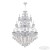 Подвесная люстра Bohemia Ivele Crystal AL78101/16+8+8/300/3d B WMN