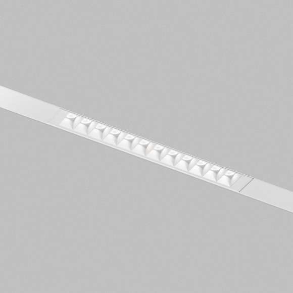 Трековый однофазный светильник Denkirs Simple Grill DK8201-WH