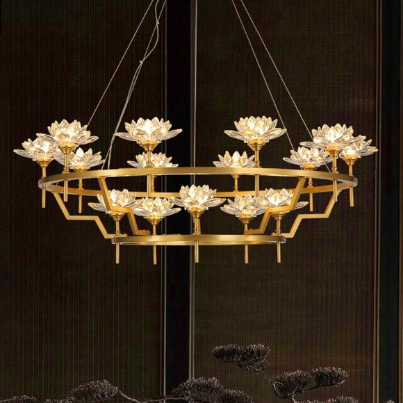 Подвесная люстра ImperiumLoft Lotos 203933-26