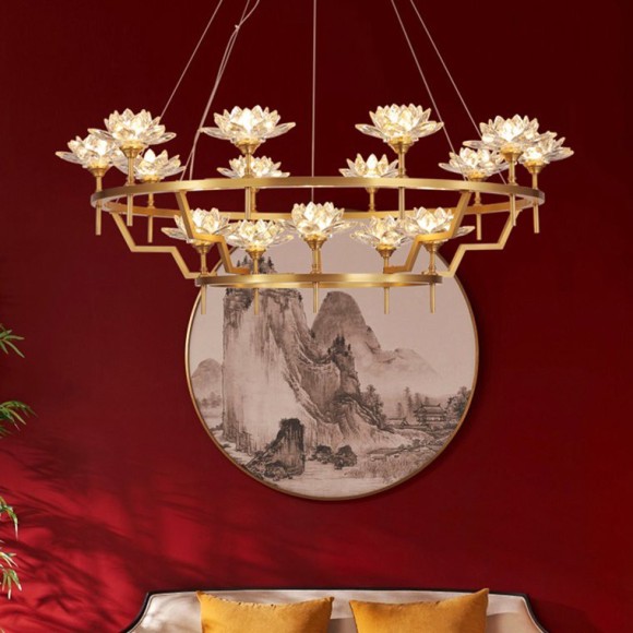 Подвесная люстра ImperiumLoft Lotos 203933-26