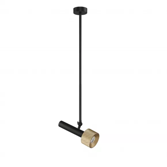 Подвесной светильник iLedex Delta 2361-1 BK+BR Подвесной светильник iLedex Delta 2361-1 BK+BR