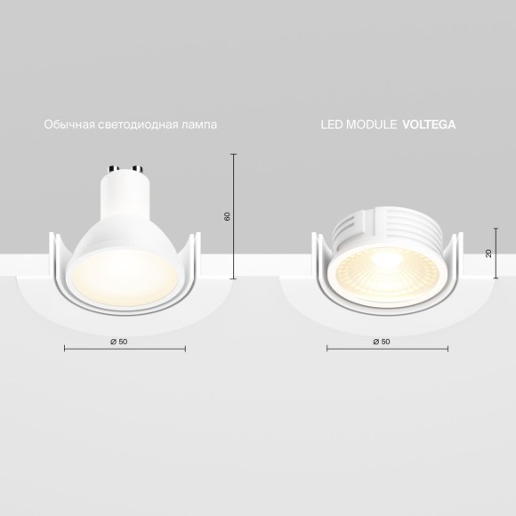 Светодиодный модуль Voltega Module LED 7W 2700K 7203