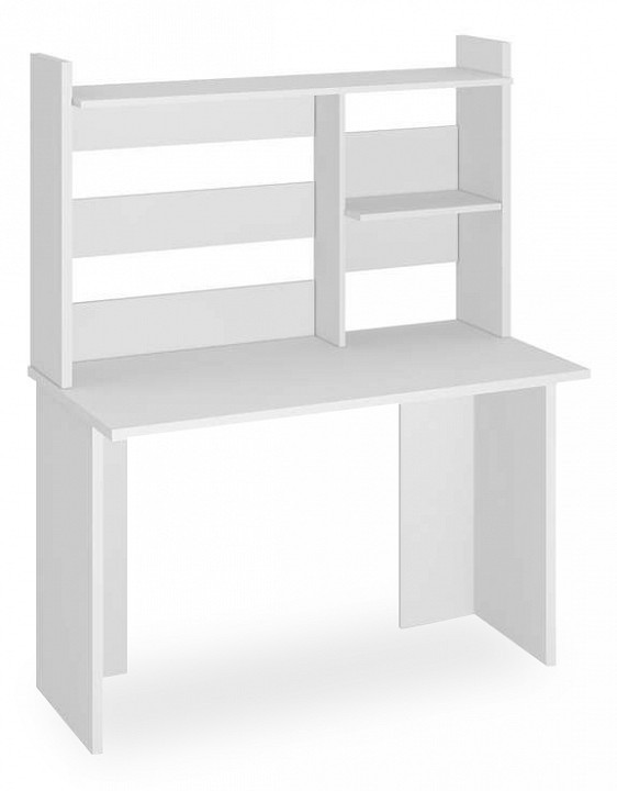 Стол компьютерный Нельсон Lite СКЛ-Прям120(без тумбы)+НКЛ-120 MER_SKL-Pryam120_bez_tumby-NKL-120_BE