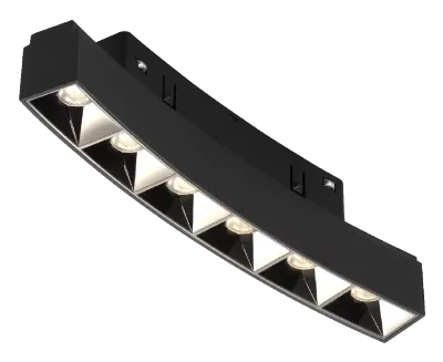 Трековый магнитный светильник iLedex Vision 4822-035-L177-D1000-6W-110DG-3000K-BK