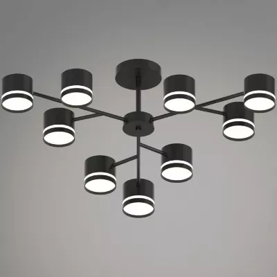 Люстра на штанге Reluce 97730-0.3-09 GX53 BK