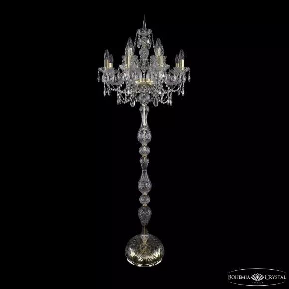 Торшер Bohemia Ivele Crystal 1411T1/8+4/195-170 G Торшер Bohemia Ivele Crystal 1411T1/8+4/195-170 G