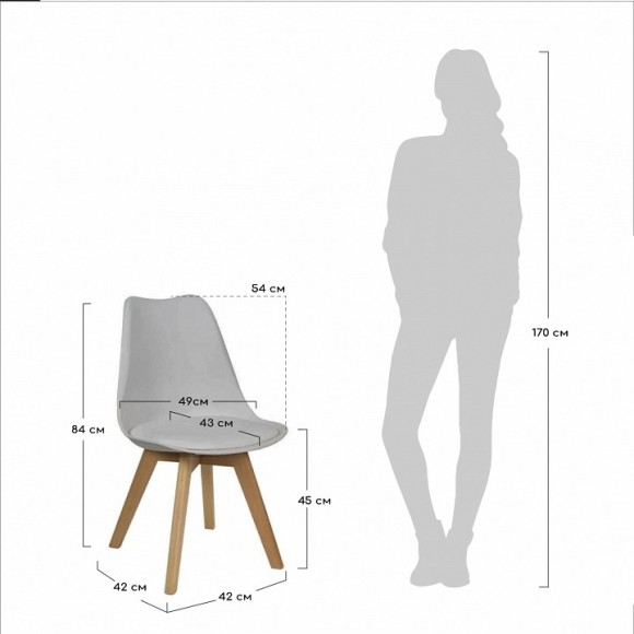 Стул Eames Bon BDX_FR0024