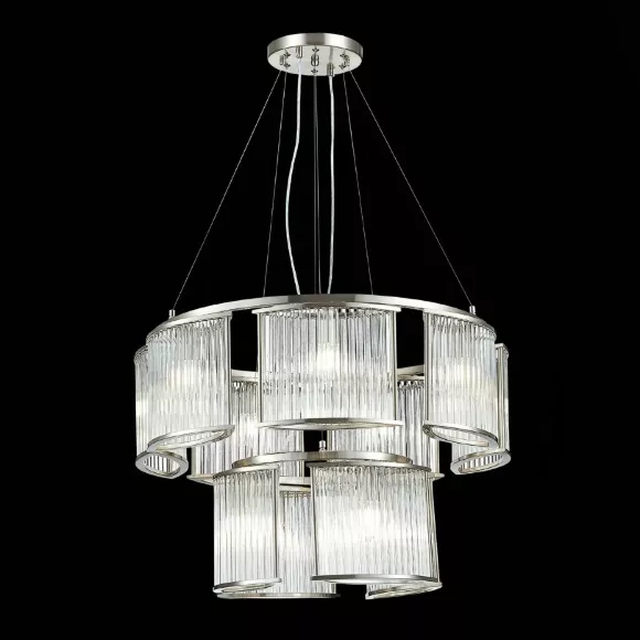 Подвесная люстра ST Luce Velletri SL1627.103.11, Неоклассика, Прозрачный