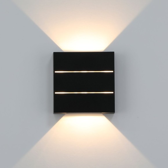 Уличный настенный светильник Uniel ULU-P31B-4W/4000K IP65 BLACK UL-00013619