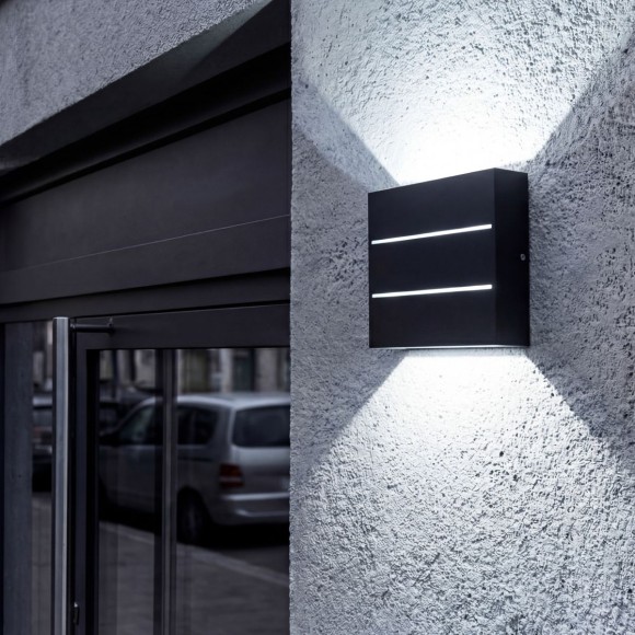 Уличный настенный светильник Uniel ULU-P31B-4W/4000K IP65 BLACK UL-00013619