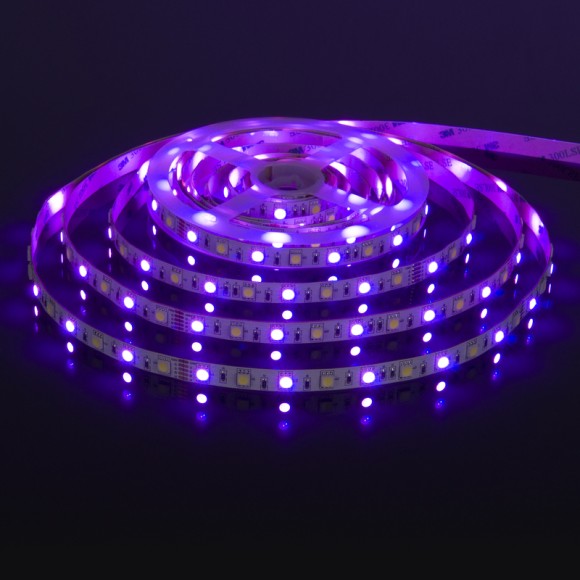 Светодиодная лента Elektrostandard 24V 14,4W 60Led 5050+5050 IP20 MIX RGB/холодный белый, 5м 4690389172274