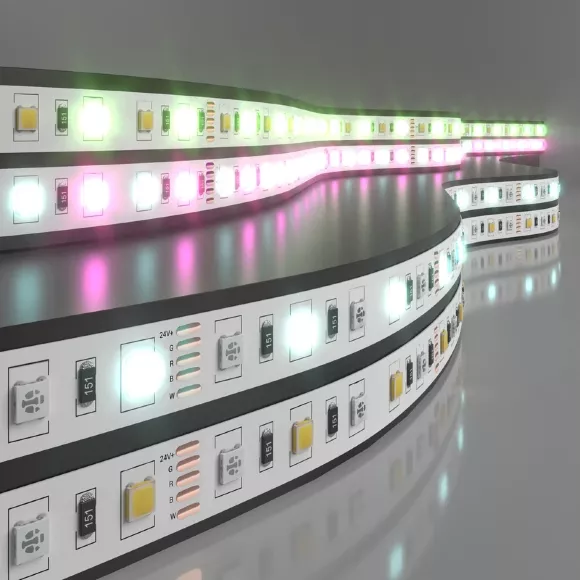 Светодиодная лента Elektrostandard 24V 14,4W 60Led 5050+5050 IP20 MIX RGB/холодный белый, 5м 4690389172274 Светодиодная лента Elektrostandard 24V 14,4W 60Led 5050+5050 IP20 MIX RGB/холодный белый, 5м 4690389172274